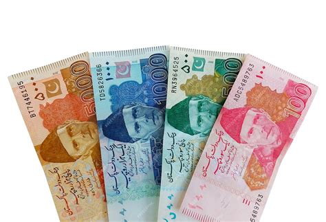 Premium Photo | Pakistani Currency Isolated on White Background Pakistani Rupees