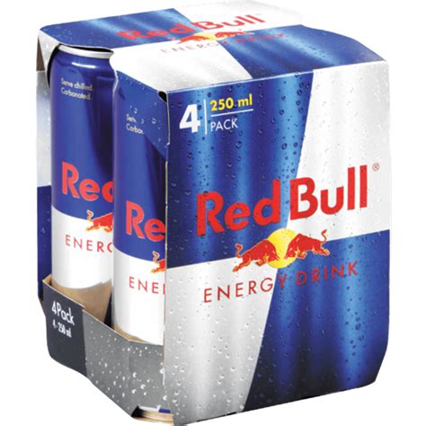 Red Bull 4 Pack X 250 Ml - Rappi