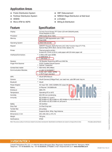 Visiontek GL-11 POS Terminal Overview and Configuration [RICT Device]