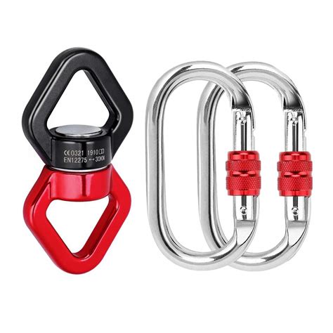 APIYOO 30kN Bearing Swing Swivel Device, 360°Rotational Hanging Swivel ...