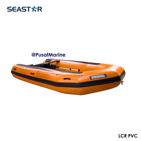 Perahu Karet Lcr PVC Evakuasi, Rubber Boat LCR SEASTAR - Pusat Marine
