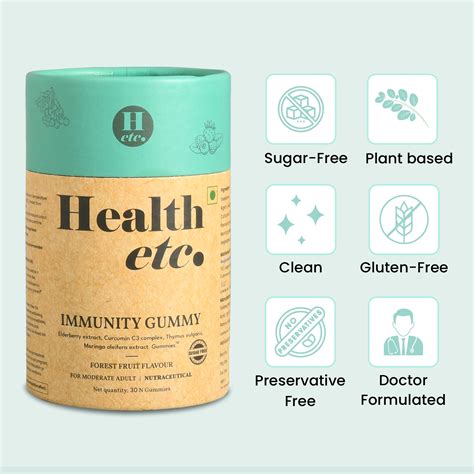 Immunity Gummy With Natural Vitamin C - Cureka