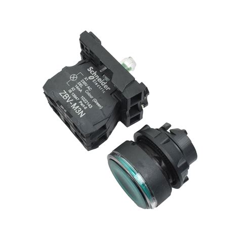 Buy XB5AW33M1N 230V Illuminated Green Push Button with Screw Clamp at ...
