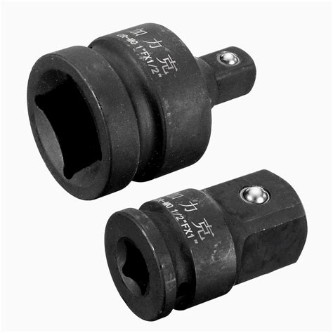 uxcell 1" (F) to 1/2"(M) & 1/2" (F) to 1"(M) Impact Socket Adapter Set ...