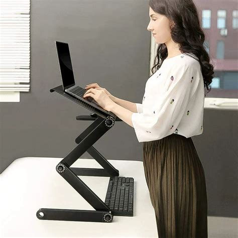 Imountek Laptop Stand Desk Height Adjustable Folding Laptop India | Ubuy