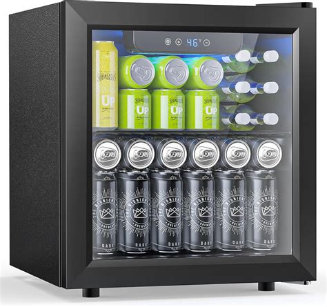 Amazon.com: Electactic 50 Cans Beverage Refrigerator Cooler, 1.3 Cu.ft ...