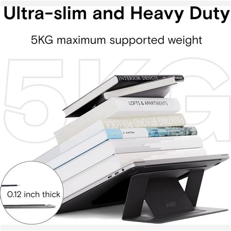 MOFT Invisible Laptop Stand – Ergonomic Fold-Flat Stand for MacBook ...