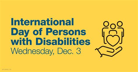 International Day of Persons with Disabilities, 4833 East Huron River ...