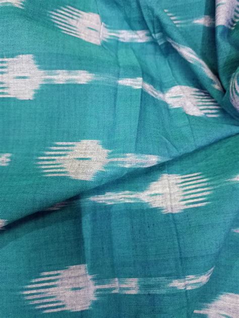 Buy Pure Cotton Ikat Fabrics Online at Essence of India