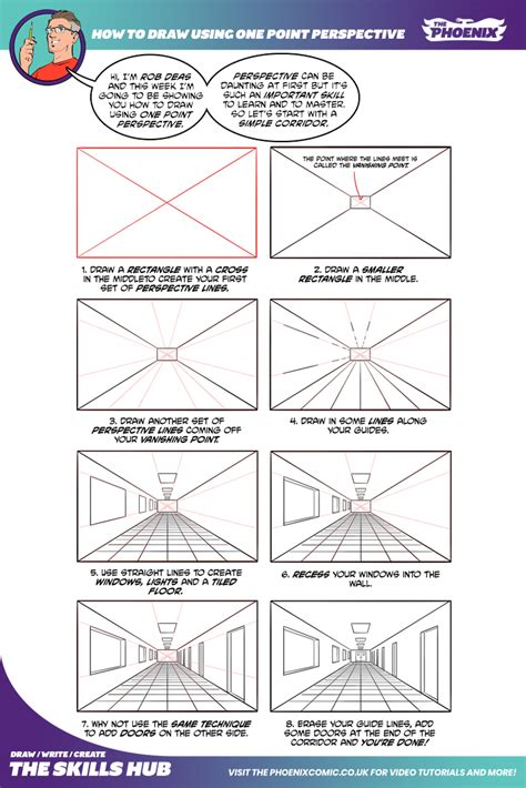 Image result for How to Draw Using One Point Perspective