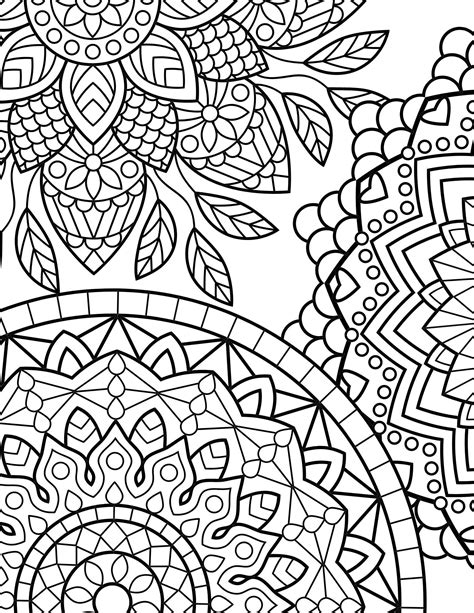 128 Adult Mandala Style Animal Coloring Pages - Etsy