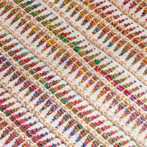 Buy Natura Melange Jute Woven Dhurrie - 90x60cm from Home Centre at ...