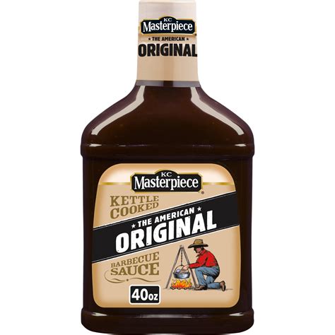 KC Masterpiece Original Barbecue Sauce, 40 oz - Large, Sweet, BBQ ...
