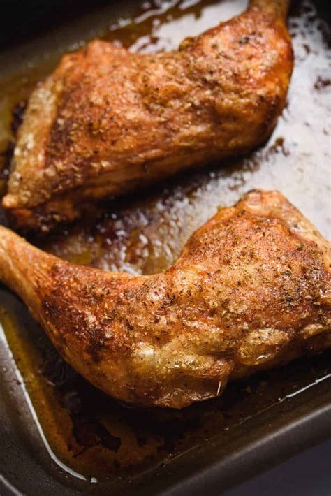 Oven Roasted Chicken Quarters - Real Greek Recipes