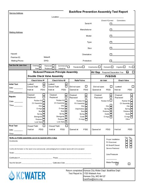 Image result for Backflow Assembly Testing