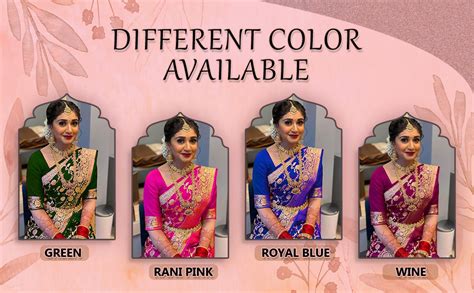 Sugathari Women's Banarasi Saree Pure Kanjivaram Silk Saree Soft new ...