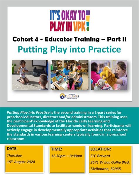 Its Okay to Play in VPK Training - Putting Play Into Practice Part 2 ...