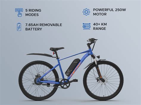 Buy EMotorad Legend 07 Electric Cycle 26 | Bicyclekart – Bicycle Kart