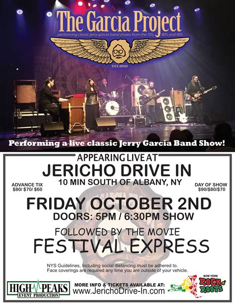 The Garcia Project - Live at Jericho Drive In - Oct 2, 2020 - The ...