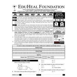 EHF Math Olympiad Solved Question Paper Class 1 (2013)