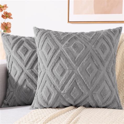 Amazon.com: decorUhome Couch Throw Pillow Covers 20x20 Set of 2 ...