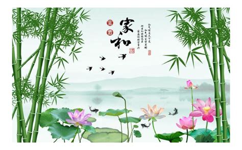 Chinese Ink Painting Wallpaper – Myindianthings