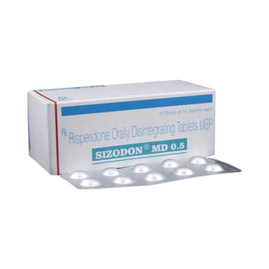 Sizodon Md 05 Mg Tablet 10 - Uses, Side Effects, Dosage, Price | Truemeds