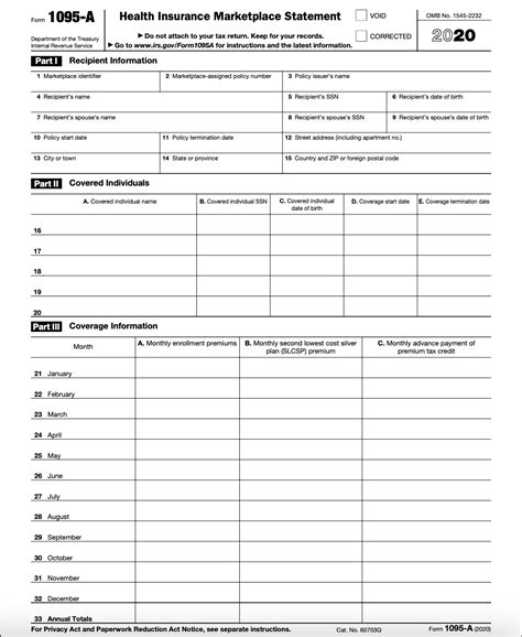 Form 1095-A: Definition, Filing Requirements, How to Get One
