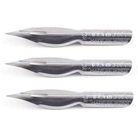 Tachikawa - Comic Pen Nib No.3 - G-Type - Pack of 3 : Amazon.in: Office ...