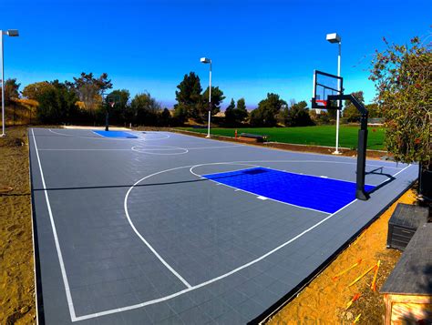 Outdoor Basketball Court Colors at Helen Ervin blog