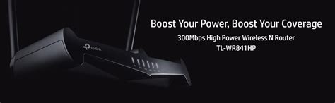 TP-Link TL-WR841HP 300Mbps High-Power Wireless Router | Two Detachable ...