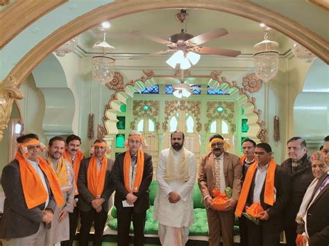 Chief Secretary of Rajasthan Visits Shri Ji Prabhu's Rajbhog Display ...