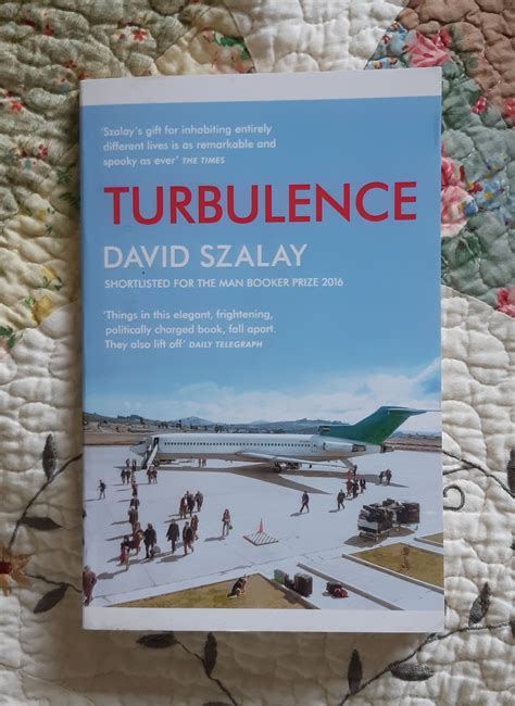 Turbulence by David Szalay Book 3 of #20booksofsummer20