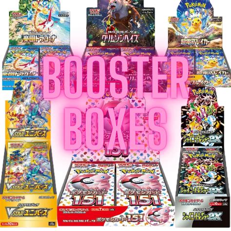 Booster Boxes | Pokémon – Pacific TCG Store