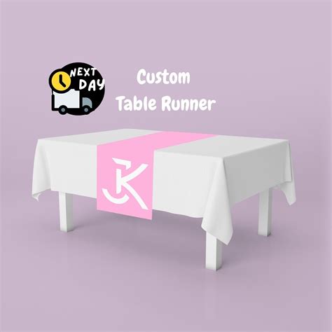 Customized Table Runner, Custom Table Runner, Vendor Table ...