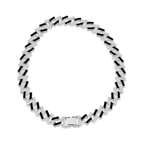 Buy ICED BLACK CUBAN LINK CHAIN Online | Slimjim x Wrapgame – Slimjim ...
