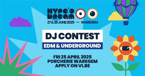HypeO Dream DJ Contest 2025 ?, Grottelaan 1, 8793 Sint-Eloois-Vijve ...