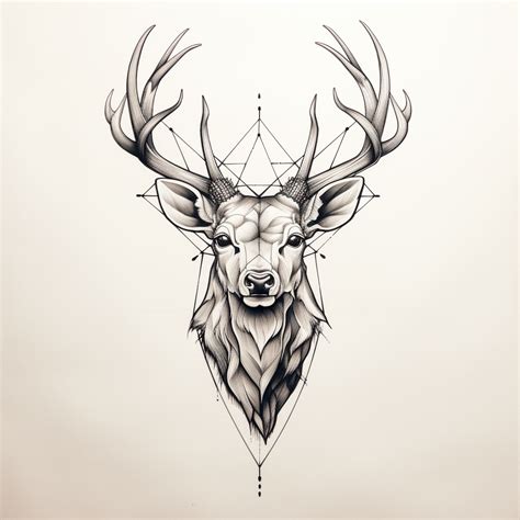 Pin by Karen Ngo on Tattoo | Deer tattoo, Deer head tattoo, Stag tattoo