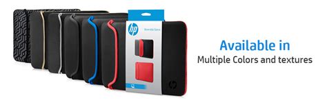 HP Dual Sided Reversible Protective Sleeve for Notebooks and Tablets U ...