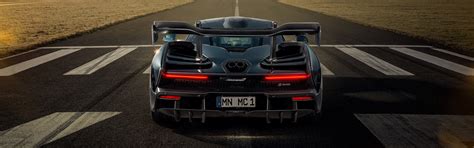Download wallpaper McLaren, supercar, rear view, Senna, Novitec, 2020 ...