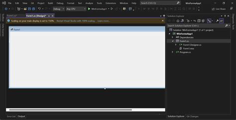 Create a Windows Forms app With C# — Web Grid Developer Forum