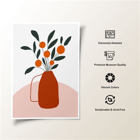 Boho Pot I: Buy Best Framed Boho Art Painting Online – Dessine Art