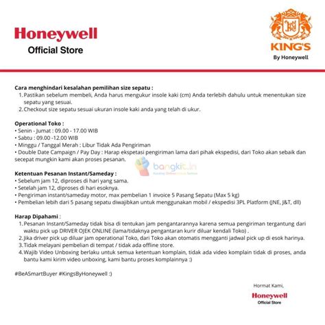 Sepatu Safety Kings Safety Shoes Original KWD800 - Bangkit In ...