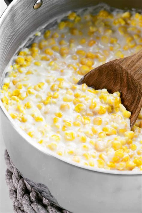 Cream style sweet corn – Artofit