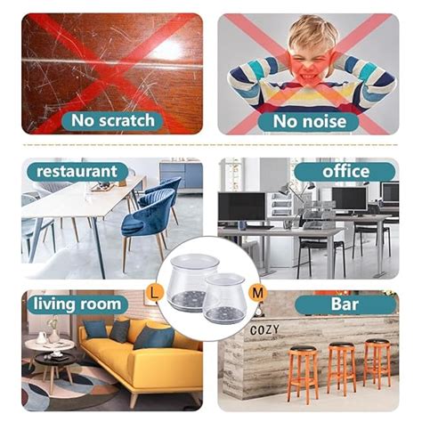 Chair & Table Legs Felt Protective Covers – Balanova