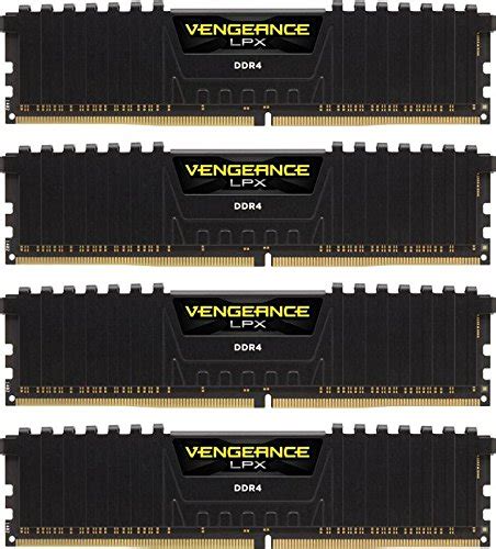 Corsair Vengeance LPX 16GB 4x4GB DDR4 DRAM 3200MHz PC4 25600 C16 Memory ...