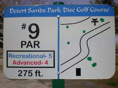 Desert Sands Park Disc Golf Course | Professional Disc Golf Association