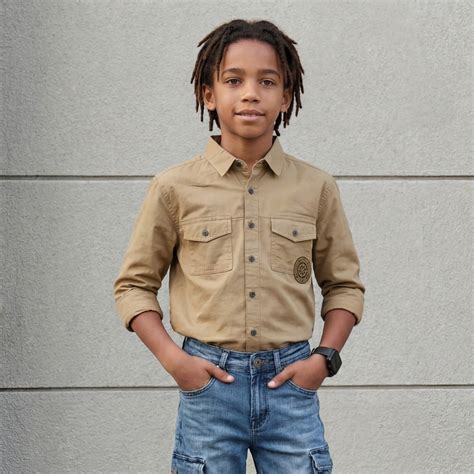 Kid's Brown Slim Fit Shirts – Killer Jeans