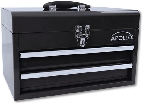 Apollo Tools 14 Inch Steel Tool Box with Deep Top India | Ubuy
