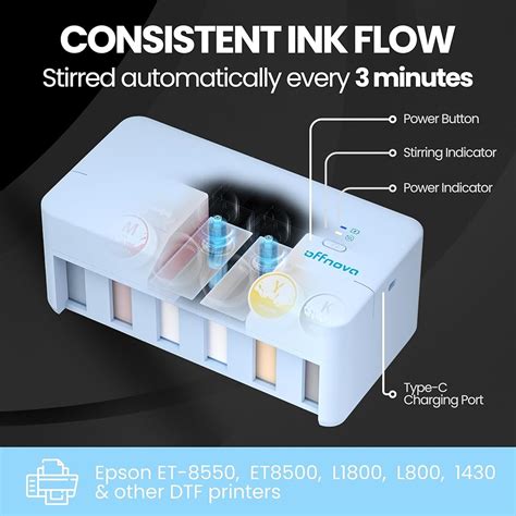 OFFNOVA CISS DTF White Ink Circulation System, India | Ubuy